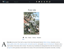 Tablet Screenshot of fairystory.com